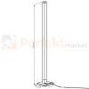 Lampa stojąca podłogowa MAGICAL RGB cyfrowa gamingowa 150cm 7W pilot aranżacja wymiary perfektmarket.webp