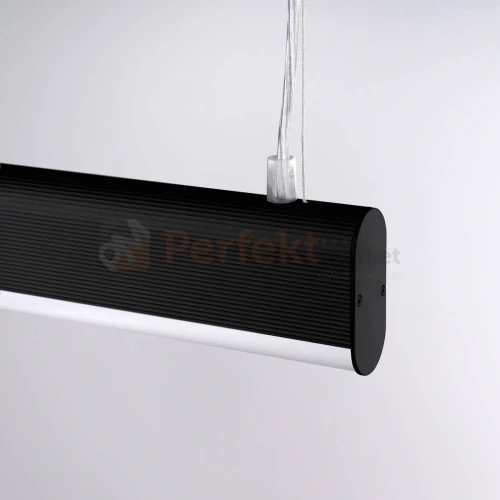 Lampa wisząca LED nowoczesna FARGE czarna LED THORO 2 perfektmarket.webp