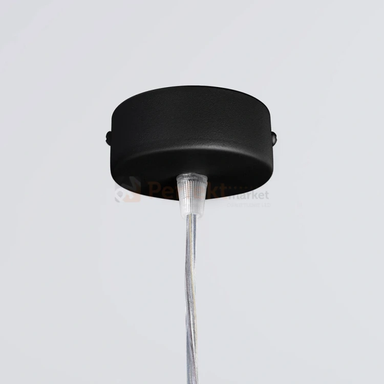 Lampa wisząca LED nowoczesna FARGE czarna LED THORO 4 perfektmarket.webp