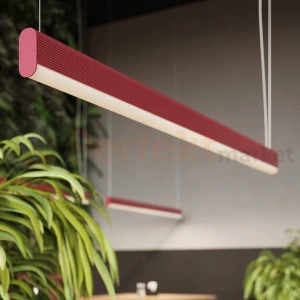 Lampa wisząca LED nowoczesna FARGE różowa LED 3000K TH.296