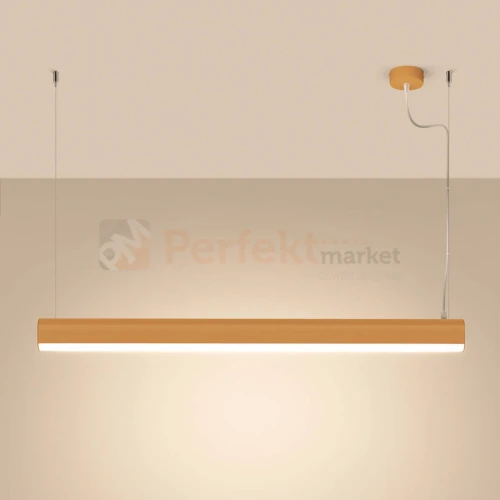 Lampa wisząca LED nowoczesna FARGE złota LED 3000K TH.295 1 perfektmarket.webp