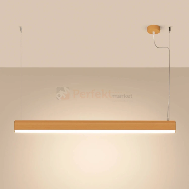 Lampa wisząca LED nowoczesna FARGE złota LED 3000K TH.295 1 perfektmarket.webp