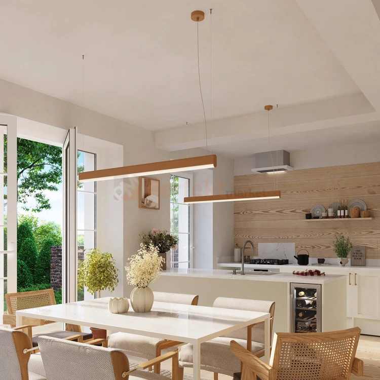 Lampa wisząca LED nowoczesna FARGE złota LED 3000K TH.295 aranz 1 perfektmarket.webp