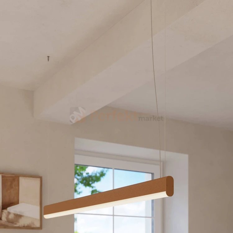 Lampa wisząca LED nowoczesna FARGE złota LED 3000K TH.295 aranz 2 perfektmarket.webp