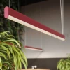 Lampa wisząca LED nowoczesna FARGE różowa LED 3000K TH.296 aranżacja 2 perfektmarket.webp
