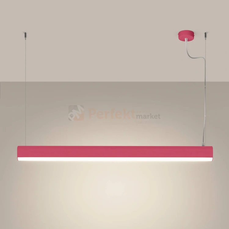 Lampa wisząca LED nowoczesna FARGE różowa LED 4000K TH.300 1 perfektmarket.webp