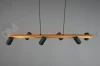 Lampa wisząca TRIO MARLEY na listwie drewno 6xGU10 czarne reflektorki 3 perfektmarket.webp