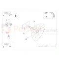 Kinkiet  plafon ESKOLA 110 czarny kapelusz TH.014CZ Thoro montaż perfektmarket.webp