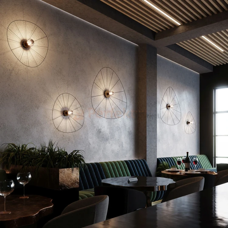 Kinkiet  plafon ESKOLA 110 czarny kapelusz TH.014CZ Thoro aranżacja 1 perfektmarket.webp