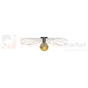 Kinkiet  plafon ESKOLA 70 czarny kapelusz TH.013CZ Thoro perfektmarket.webp