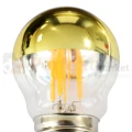 Żarówka dekoracyjna złota LED 4W G45 E27 2700K  EKZF8011 1 perfektmarket.webp