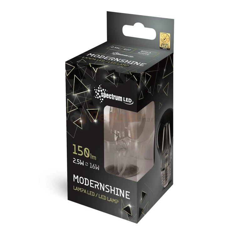 Żarówka dekoracyjna LED 2.5W GLS E27 4000K A60 Modernshine 2 perfekmarket.webp
