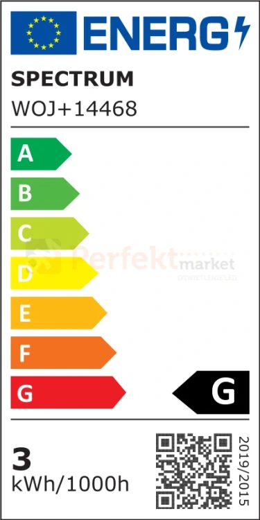 Żarówka dekoracyjna LED 2.5W GLS E27 4000K A60 Modernshine EL perfekmarket.webp