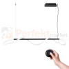 Lampa wisząca GALAKSE 148 czarna LED 2700-6500K pilot ściemnialna 2 perfektmarket.webp