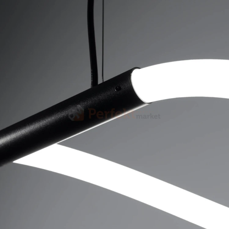 Lampa wisząca GALAKSE 148 czarna LED 2700-6500K pilot ściemnialna 6 perfektmarket.webp