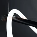Lampa wisząca GALAKSE 84 czarna LED 2700-6500K pilot ściemnialna TH.279 THORO detail 1 perfektmarket.webp
