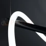 Lampa wisząca GALAKSE 84 czarna LED 2700-6500K pilot ściemnialna TH.279 THORO detail 1 perfektmarket.webp