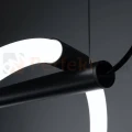 Lampa wisząca GALAKSE 84 czarna LED 2700-6500K pilot ściemnialna TH.279 THORO detail 2 perfektmarket.webp