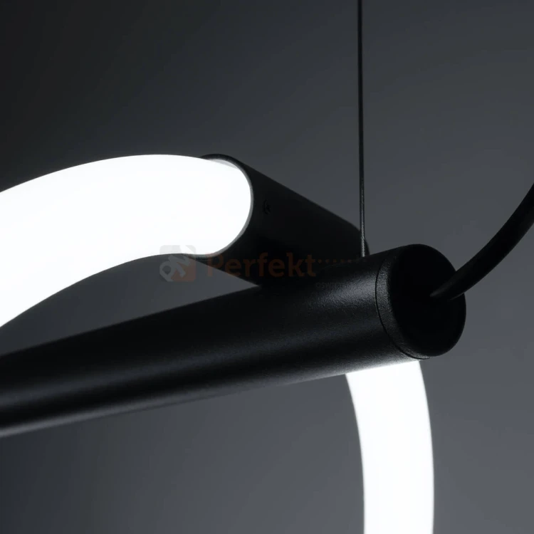Lampa wisząca GALAKSE 84 czarna LED 2700-6500K pilot ściemnialna TH.279 THORO detail 2 perfektmarket.webp