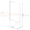 Lampa wisząca GALAKSE 84 czarna LED 2700-6500K pilot ściemnialna TH.279 THORO wymiary perfektmarket.webp