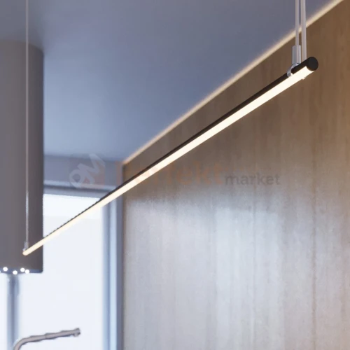 Lampa wisząca LED Gren liniowa delikatna 120 cm 3000K TH.277 Thoro aranżacja perfektmarket.webp
