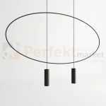 Lampa wisząca HOLAR 2 czarna koło ring TH.017CZ Thoro 1 perfektmarket.webp