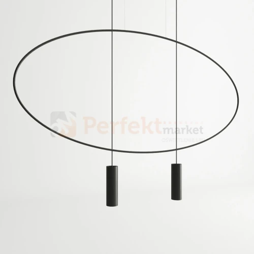 Lampa wisząca HOLAR 2 czarna koło ring TH.017CZ Thoro 1 perfektmarket.webp