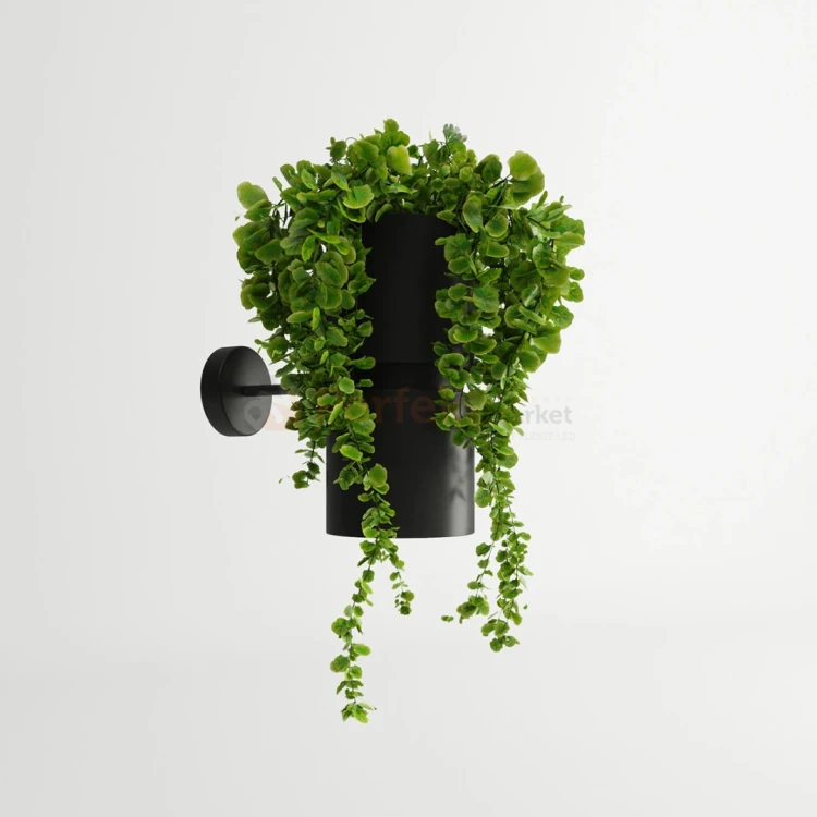 Lampa ścienna kinkiet KUKKIA czarny TH.005CZ Thoro 1 perfektmarket.webp