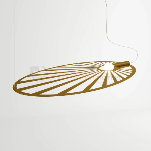 Lampa wisząca LEHDET złota 110 cm Thoro TH.001ZL 1 perfektmarket.webp