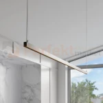 Lampa wisząca LED STRANG liniowa delikatna 120 cm 3000K TH.278 Thoro aranżacja perfektmarket.webp