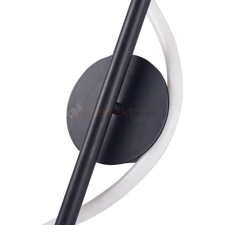 Kinkiet LED spirala EMMA czarny 19W 4000K detail 1 perfektmarket.webp