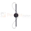 Kinkiet LED spirala EMMA czarny 19W 4000K perfektmarket.webp