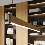 Lampa wisząca drewniana LYKKE 120 LED 3000K TH.322 aranżacja 2 Thoro dystrybutor perfektmarket.webp