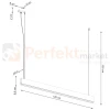 Lampa wisząca drewniana LYKKE 120 LED 3000K TH.322 wymiary Thoro dystrybutor perfektmarket.webp