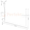 Lampa wisząca drewniana LYKKE 150 LED 4000K TH.325 wymiary Thoro dystrybutor perfektmarket.webp
