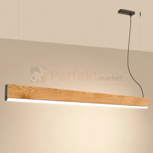 Lampa wisząca drewniana LYKKE 150 LED 3000K TH.324  Thoro dystrybutor perfektmarket.webp