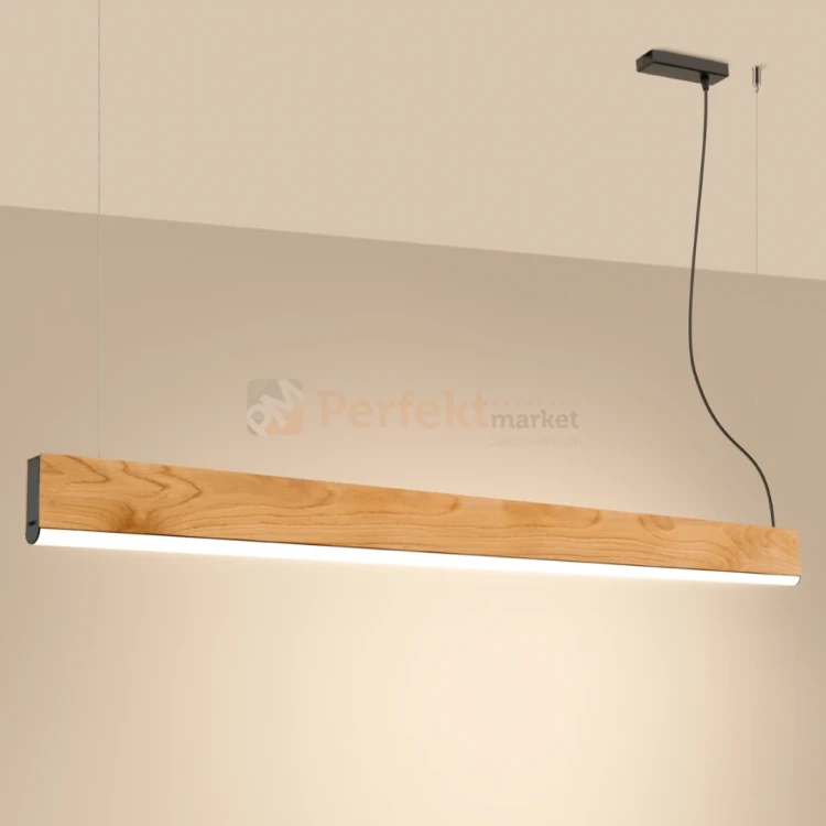 Lampa wisząca drewniana LYKKE 150 LED 3000K TH.324  Thoro dystrybutor perfektmarket.webp