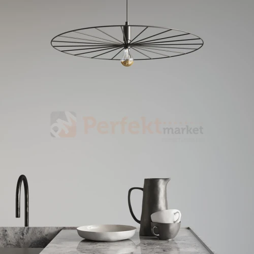 Lampa wisząca SIRKEL 60 czarna Thoro TH.146 3 perfektmarket.webp