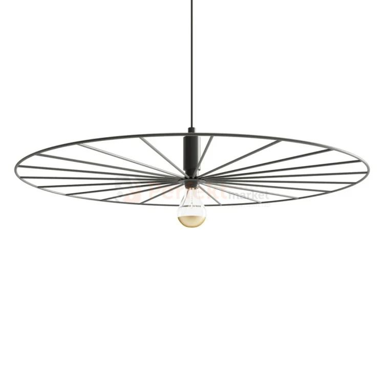 Lampa wisząca SIRKEL 60 czarna Thoro TH.146 perfektmarket.webp