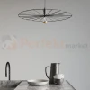 Lampa wisząca SIRKEL 45 czarna Thoro TH.145 aranżacja 2 perfektmarket.webp