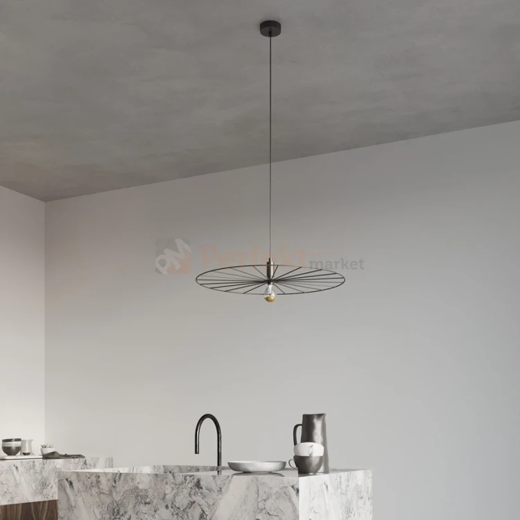 Lampa wisząca SIRKEL 30 czarna Thoro TH.144 aranżacja 1 perfektmarket.webp