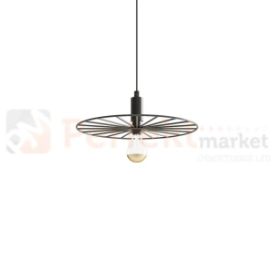 Lampa wisząca SIRKEL 30 czarna Thoro TH.144