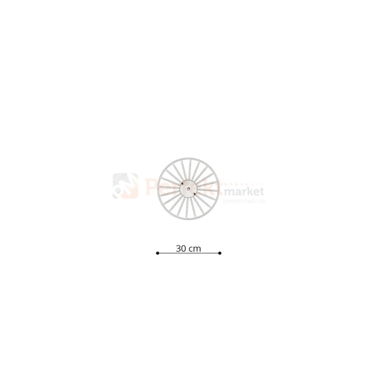 Lampa wisząca SIRKEL 30 czarna Thoro TH.144 wymiar 1 perfektmarket.webp