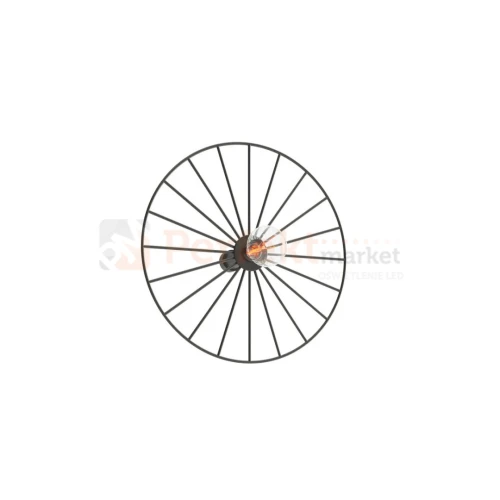 Lampa kinkiet  plafon SIRKEL 30 czarny Thoro TH.141 perfektmarket.webp