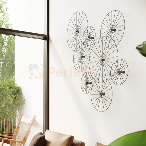 Lampa kinkiet  plafon SIRKEL 60 czarny Thoro TH.143 aranżacja 1 perfektmarket.webp