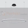 Lampa wisząca LED nowoczesna żyrandol RISA 120 czarny LED 3000K TH.276 1 perfektmarket.webp