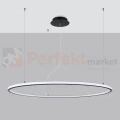 Lampa wisząca LED nowoczesna żyrandol RISA 120 czarny LED 3000K TH.276 1 perfektmarket.webp