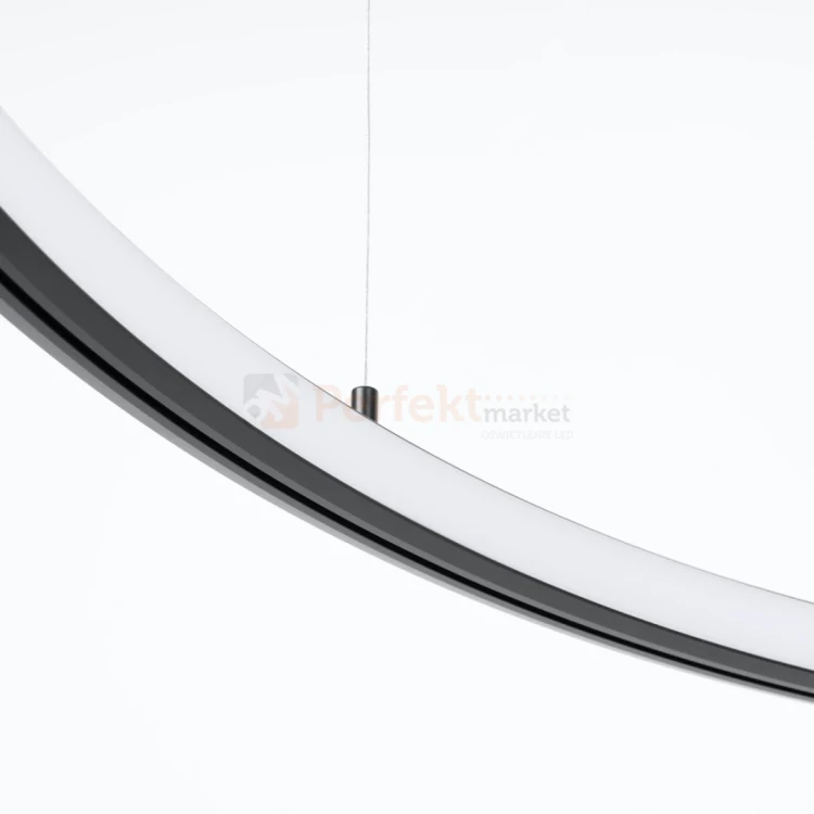 Lampa wisząca LED nowoczesna żyrandol RISA 120 czarny LED 3000K TH.276 3 perfektmarket.webp