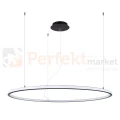 Lampa wisząca LED nowoczesna żyrandol RISA 120 czarny LED 3000K TH.276 perfektmarket.webp
