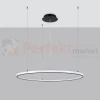 Lampa wisząca LED nowoczesna żyrandol RISA 90 czarny LED 3000K TH.275  1 perfektmarket.webp